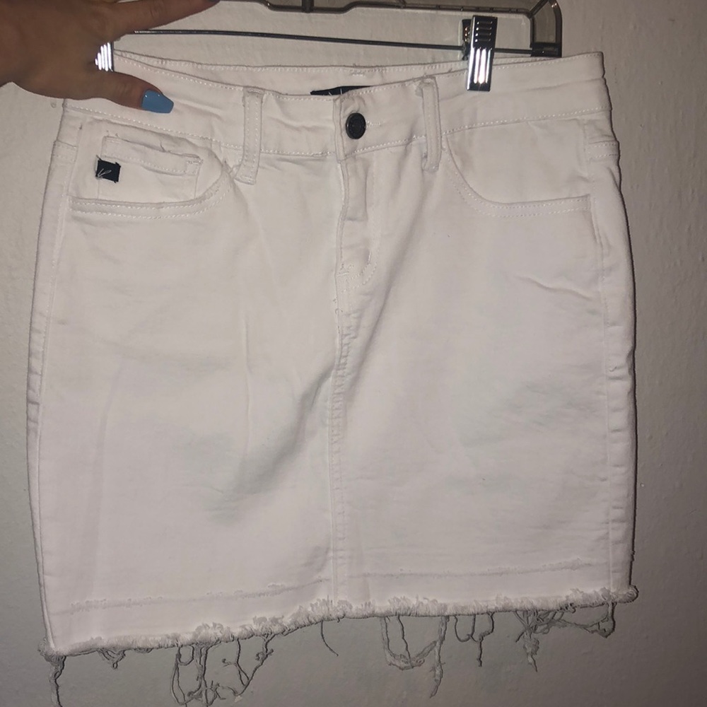 White Skirt (fringed at the bottom)